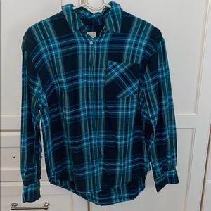 Flannel long sleeve shirt